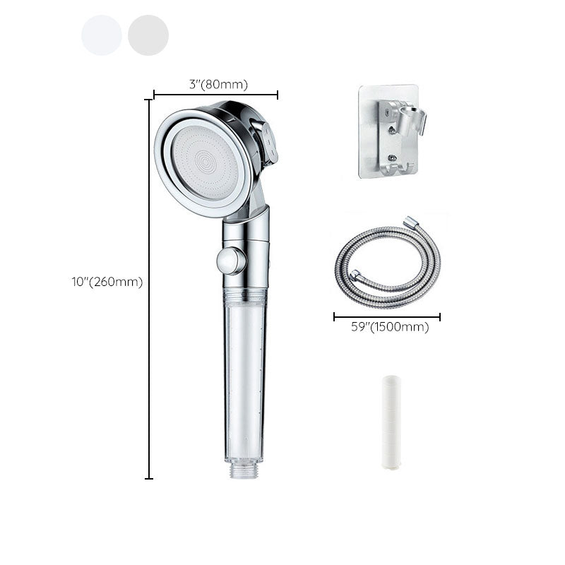 Metal Shower Head Modern Handheld Shower Head with Adjustable Spray Pattern