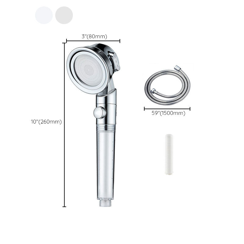 Metal Shower Head Modern Handheld Shower Head with Adjustable Spray Pattern