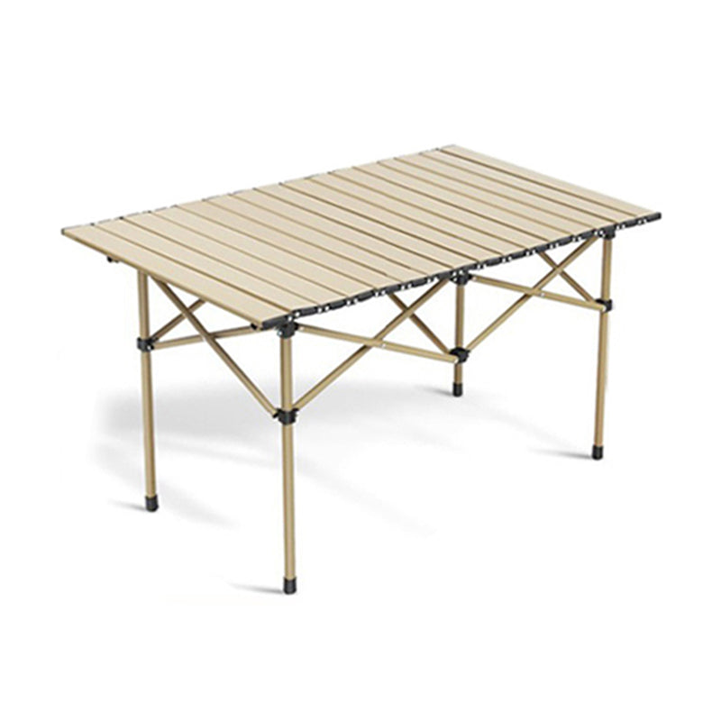 Industrial Patio Table Aluminum Foldable Camping Table for Outdoor