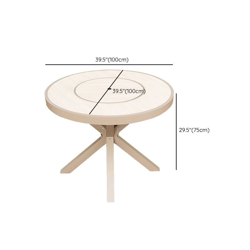 Outdoor Aluminum Patio Table Fire and Water Resistant Patio Table