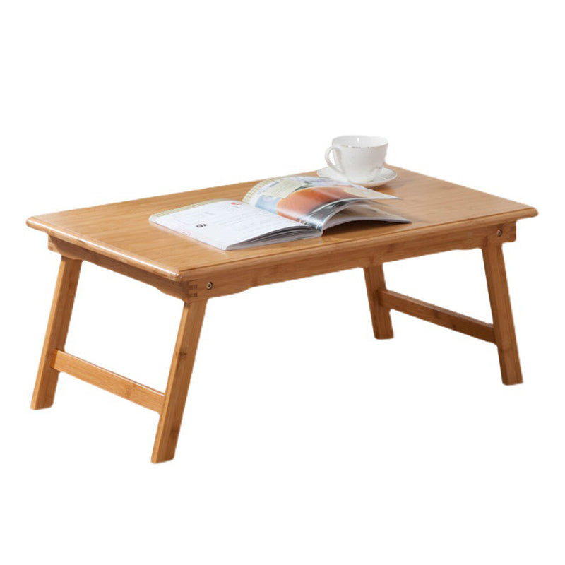 Rectangular Shaped Office Laptop Table Natural Writing Desk for Office