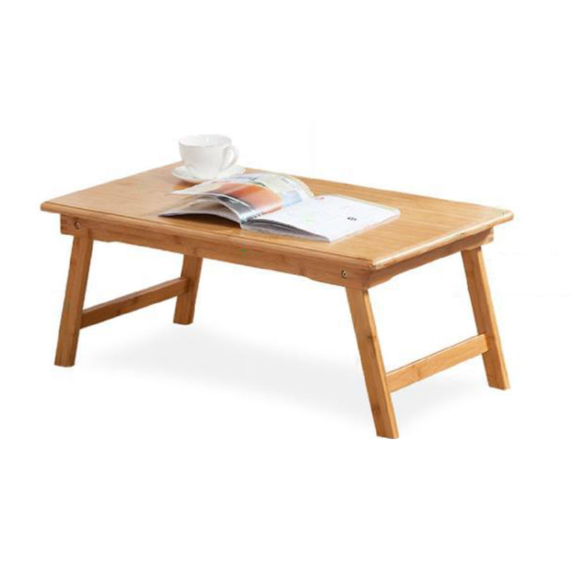 Rectangular Shaped Office Laptop Table Natural Writing Desk for Office