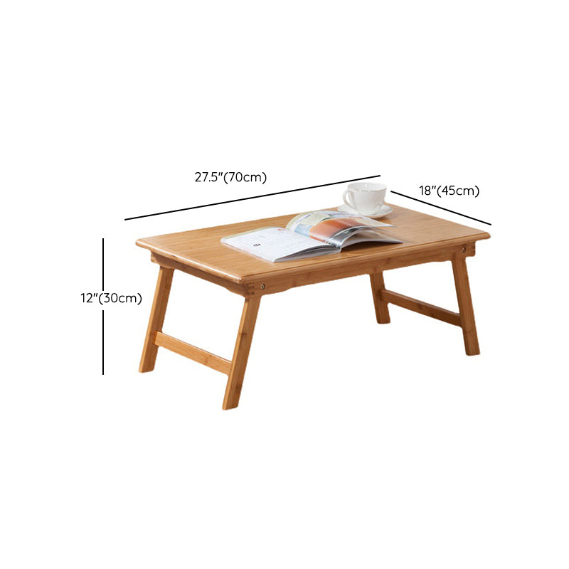 Rectangular Shaped Office Laptop Table Natural Writing Desk for Office