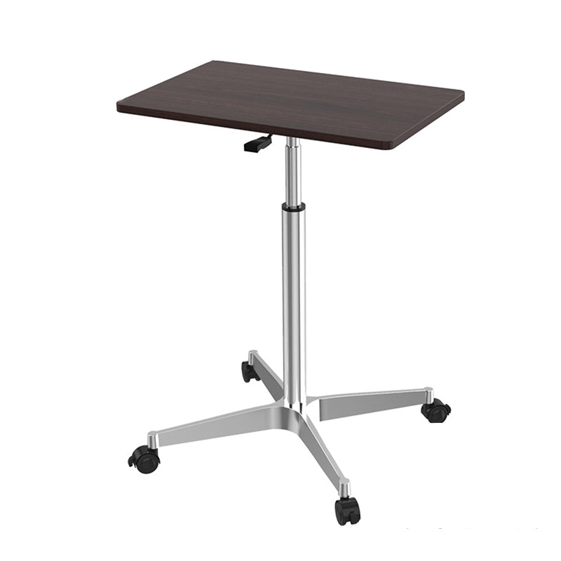 Rectangular Shaped Standing Desk Black/Grey Writing Desk for Office