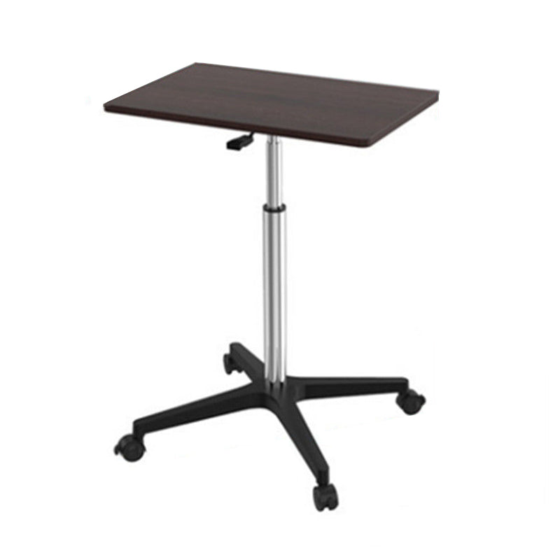 Rectangular Shaped Standing Desk Black/Grey Writing Desk for Office