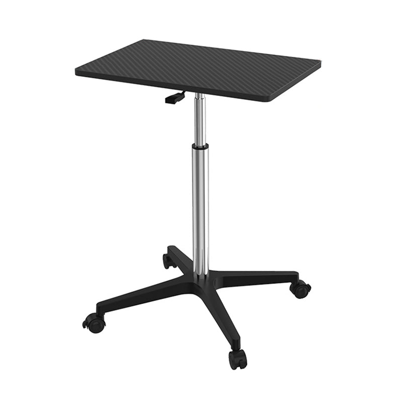 Rectangular Shaped Standing Desk Black/Grey Writing Desk for Office