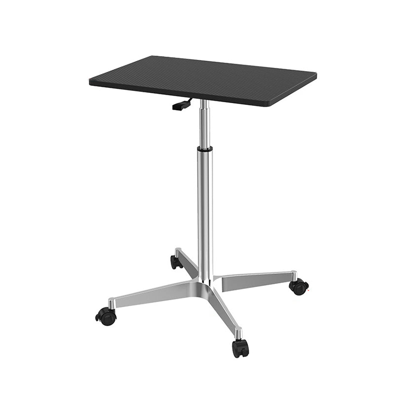 Rectangular Shaped Standing Desk Black/Grey Writing Desk for Office