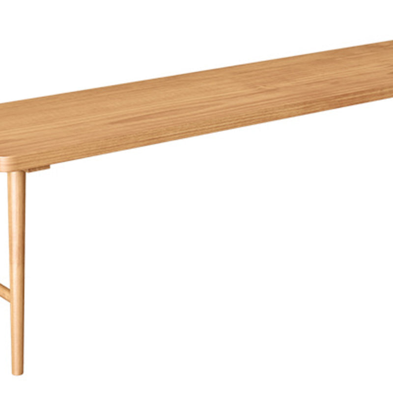 Contemporary Curved Office Desk Pine Writing Desk for Office