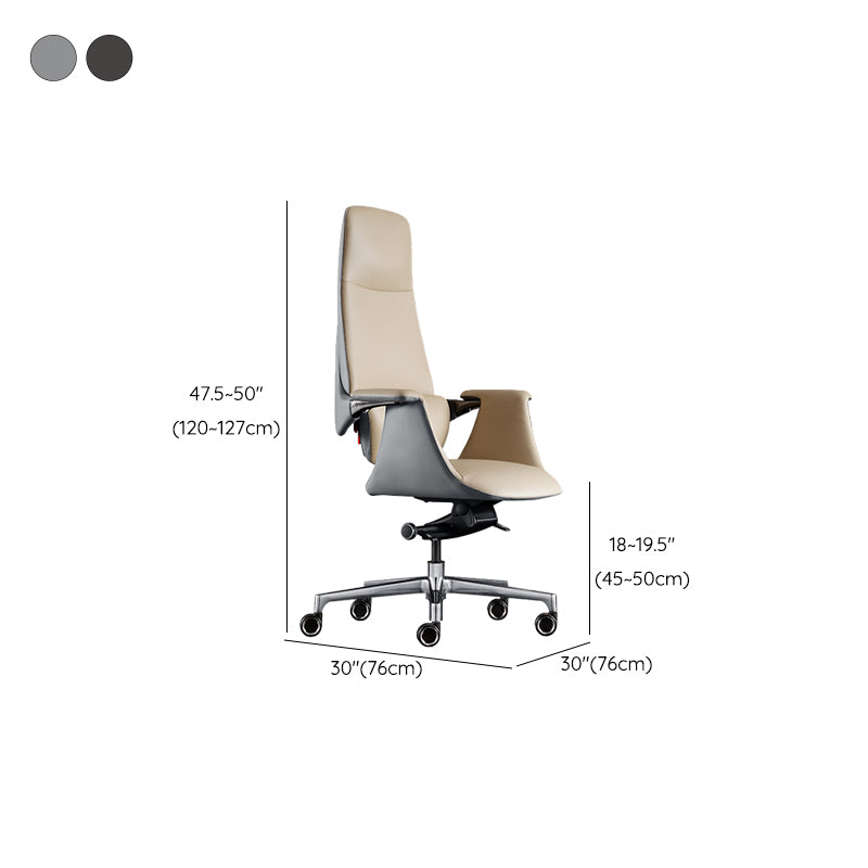 Modern Tilt Mechanism Managers Chair Height-adjustable Executive Chair for Office