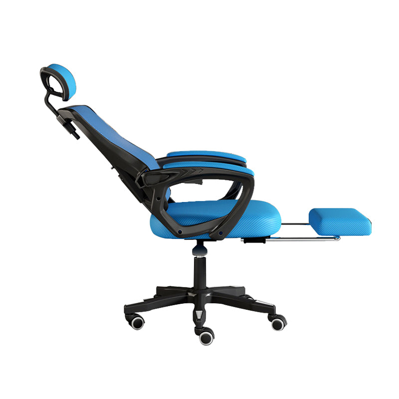 Modern Padded Arms Desk Chair No Distressing Ergonomic Office Chair with Wheels