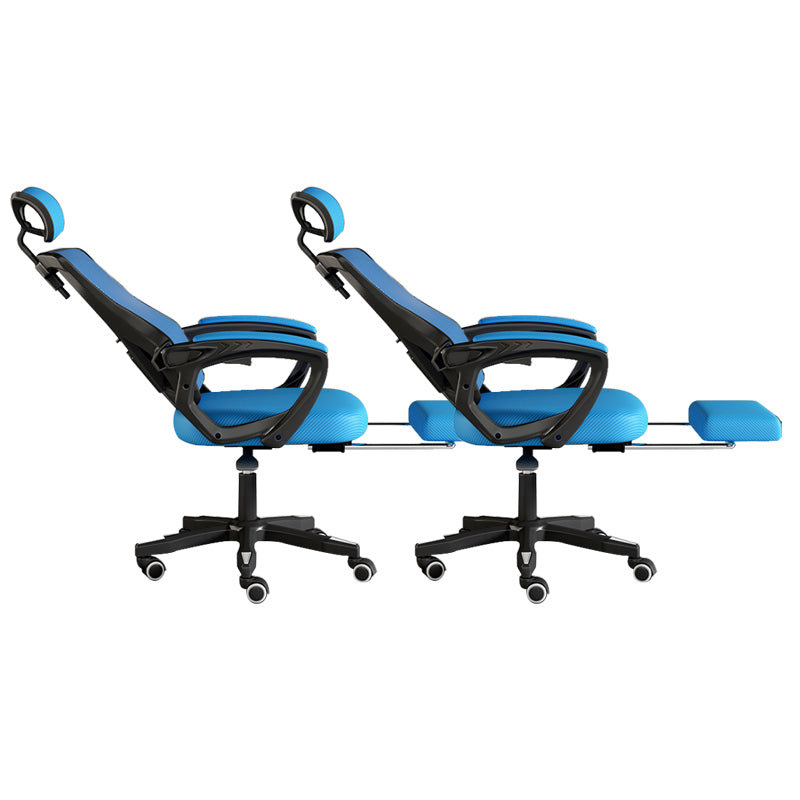 Modern Padded Arms Desk Chair No Distressing Ergonomic Office Chair with Wheels