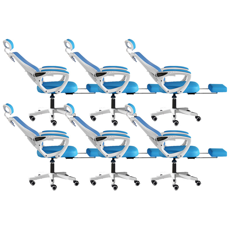 Modern Padded Arms Desk Chair No Distressing Ergonomic Office Chair with Wheels