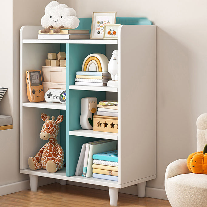 Wooden Storage Cubby Nordic Freestanding Cubby Storage Bookcase