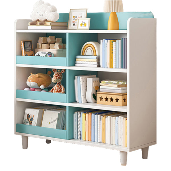 Wooden Storage Cubby Nordic Freestanding Cubby Storage Bookcase