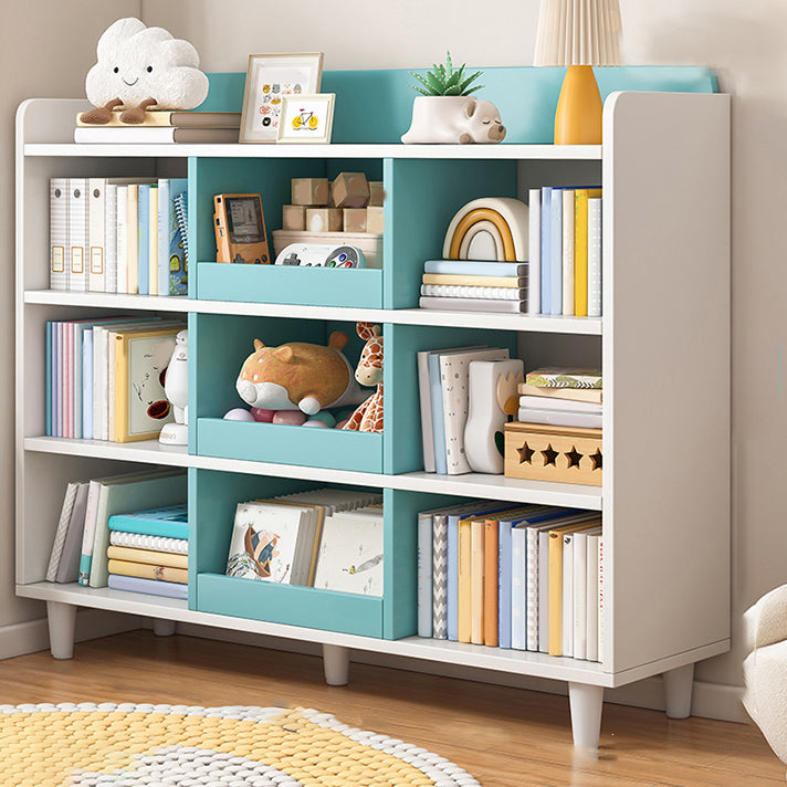 Wooden Storage Cubby Nordic Freestanding Cubby Storage Bookcase