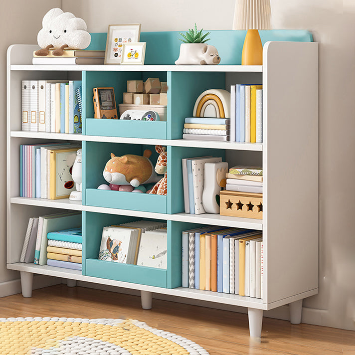 Wooden Storage Cubby Nordic Freestanding Cubby Storage Bookcase