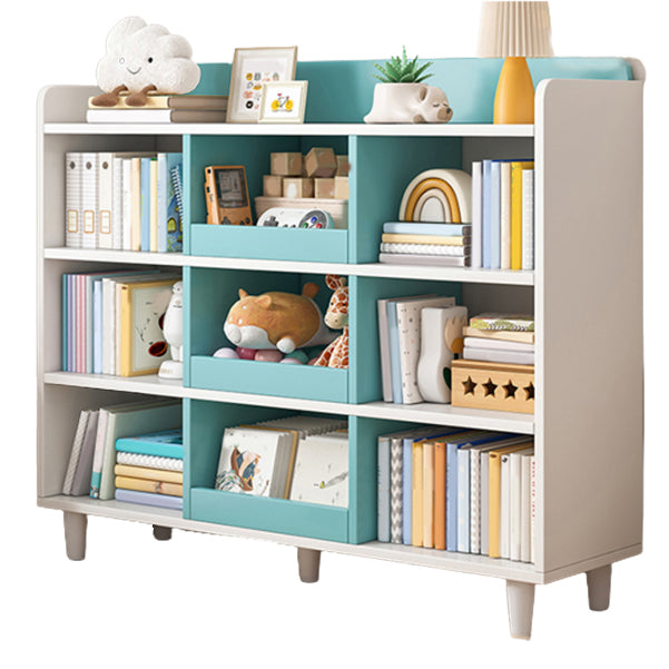 Wooden Storage Cubby Nordic Freestanding Cubby Storage Bookcase