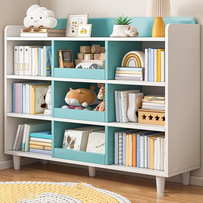 Wooden Storage Cubby Nordic Freestanding Cubby Storage Bookcase