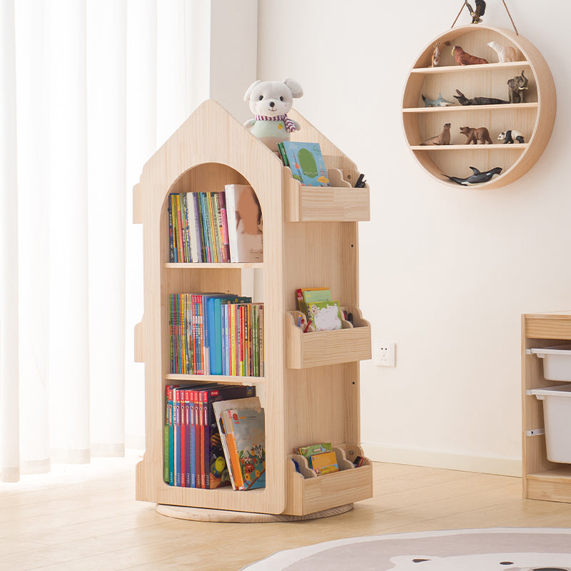 Dollhouse Standard Kids Bookcase Nordic Freestanding Standard Bookcase