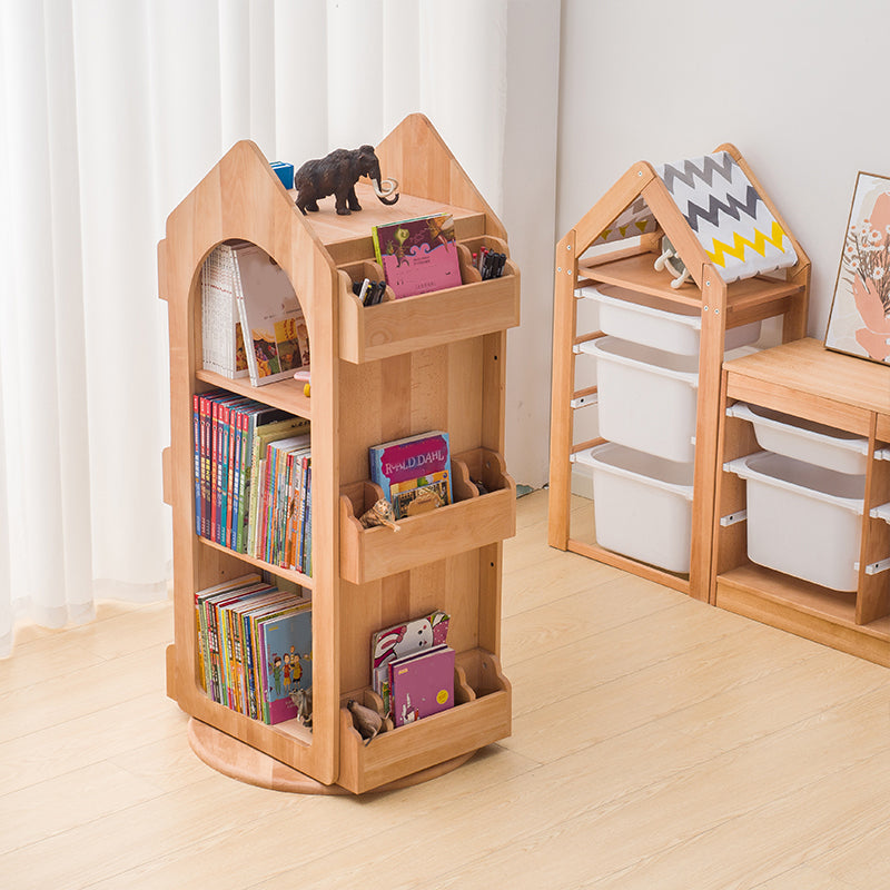 Dollhouse Standard Kids Bookcase Nordic Freestanding Standard Bookcase