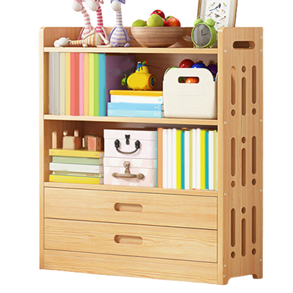 Nordic Style Standard Kids Bookcase Home Freestanding Rectangle Standard Bookcase