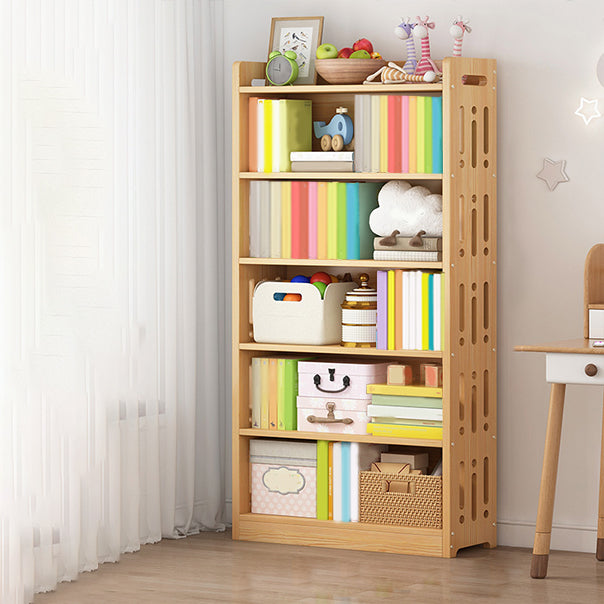 Nordic Style Standard Kids Bookcase Home Freestanding Rectangle Standard Bookcase