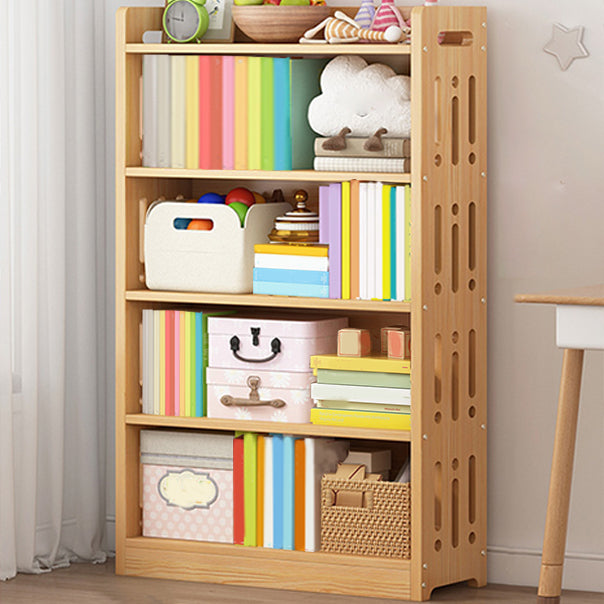 Nordic Style Standard Kids Bookcase Home Freestanding Rectangle Standard Bookcase