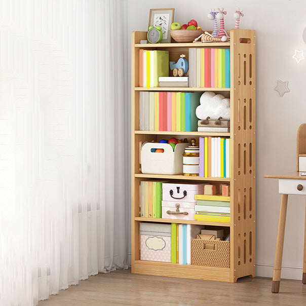 Nordic Style Standard Kids Bookcase Home Freestanding Rectangle Standard Bookcase