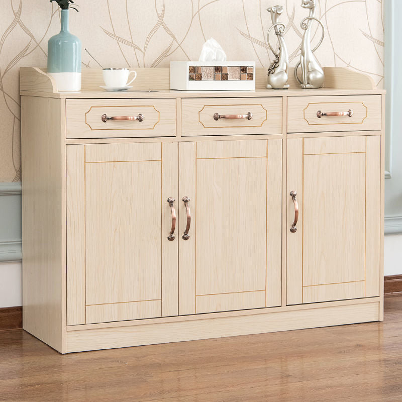 Modern Style Side Board Wood Sideboard with Drawers and Cabinets