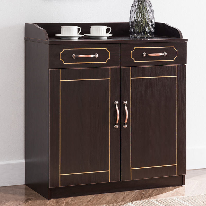 Modern Style Side Board Wood Sideboard with Drawers and Cabinets