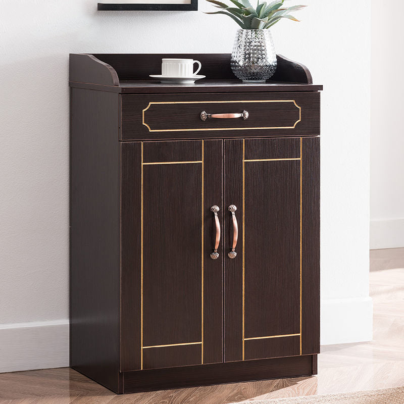 Modern Style Side Board Wood Sideboard with Drawers and Cabinets