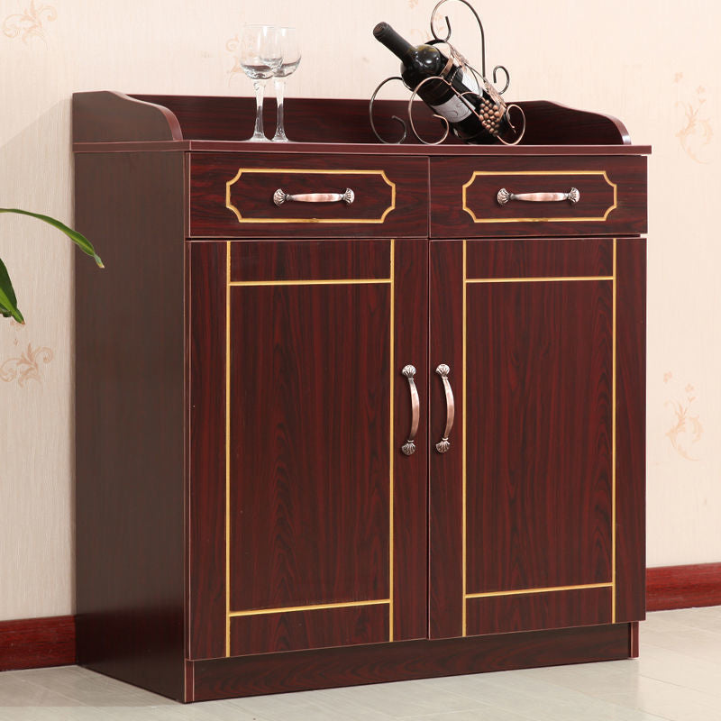 Modern Style Side Board Wood Sideboard with Drawers and Cabinets