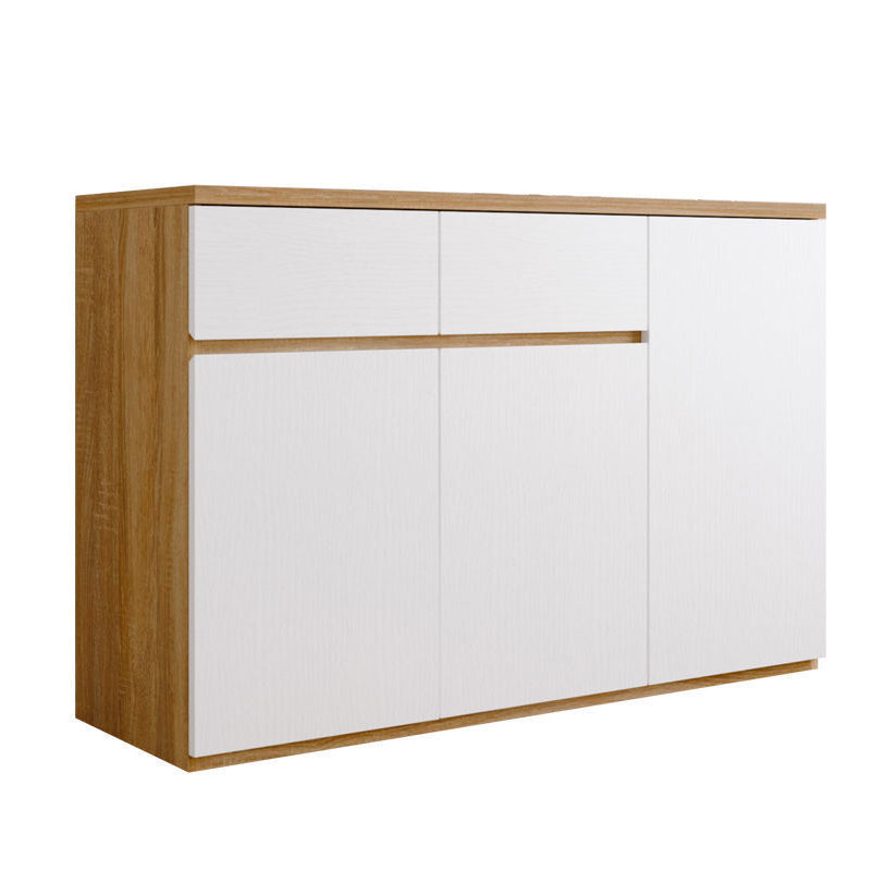 Modern Style Side Board Wood Sideboard with Cabinets and Drawers