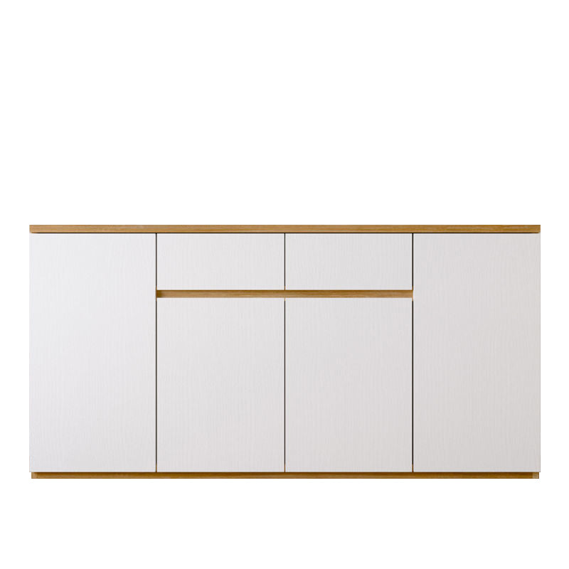 Modern Style Side Board Wood Sideboard with Cabinets and Drawers