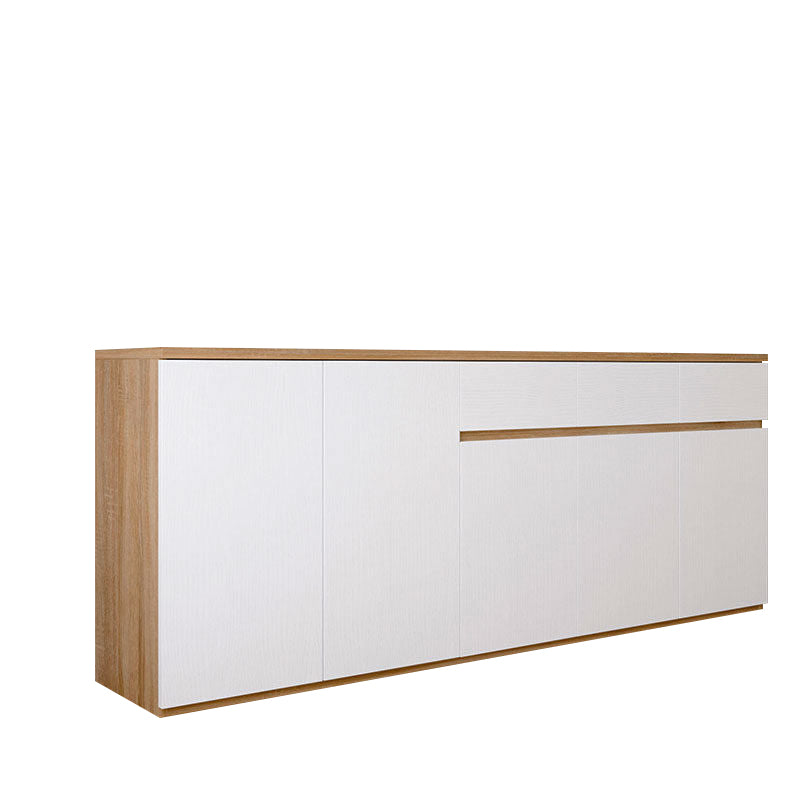 Modern Style Side Board Wood Sideboard with Cabinets and Drawers