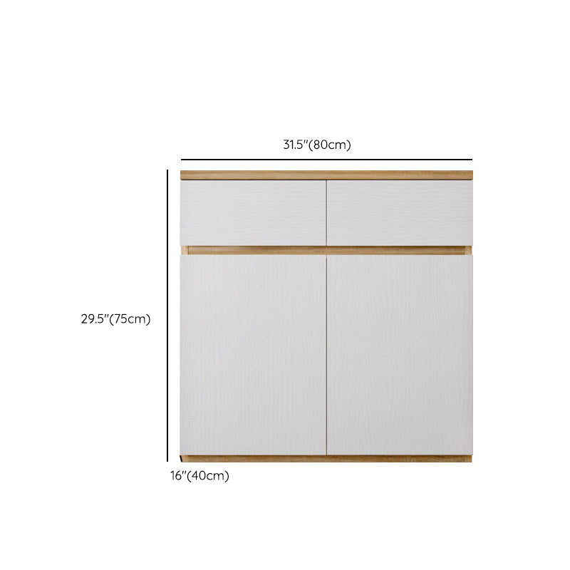 Modern Style Side Board Wood Sideboard with Cabinets and Drawers