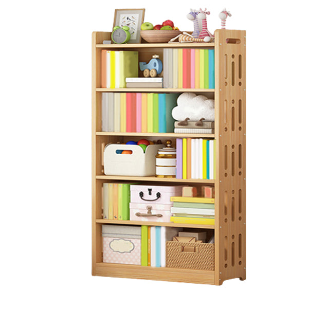 Freestanding Standard Kids Bookcase Nordic Light Wood Standard Bookcase