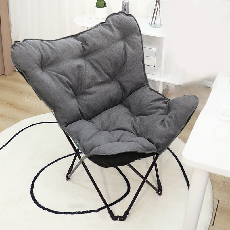 Indoor Recliner Chair Contemporary Style Polyester Blend With Legs Chair