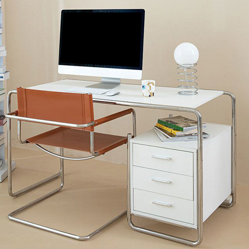 Contemporary Wooden Office Desk Rectangular Writing Desk for Office