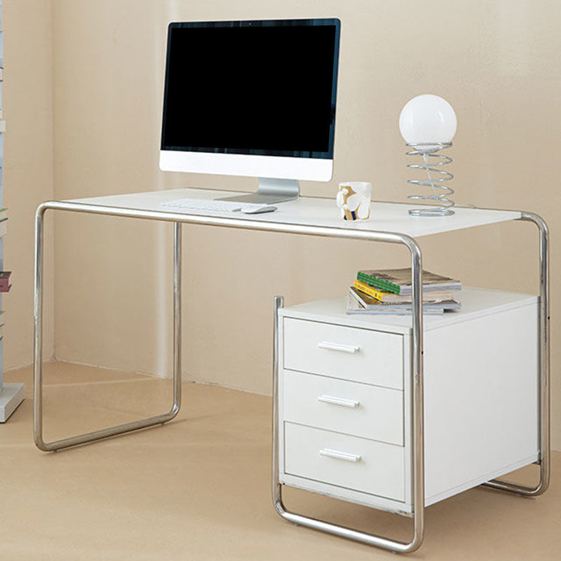 Contemporary Wooden Office Desk Rectangular Writing Desk for Office