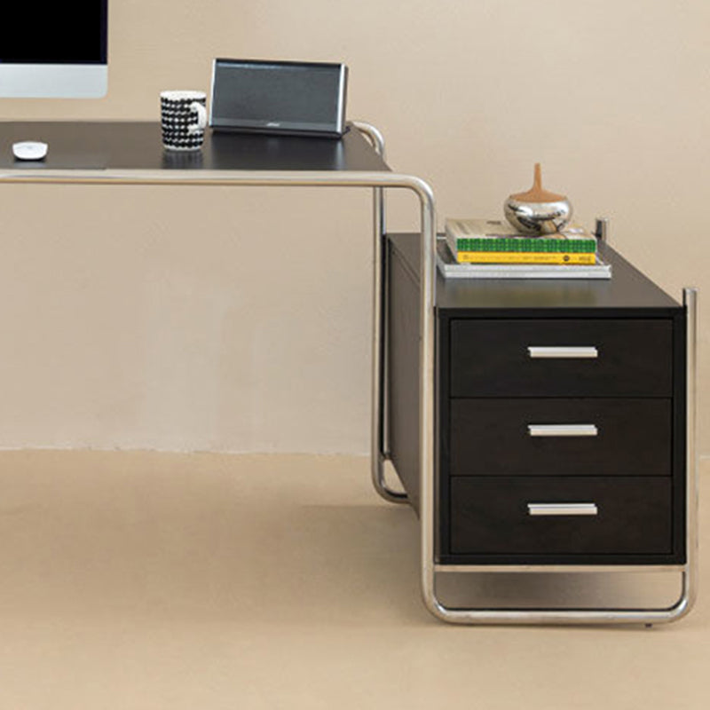 Contemporary Wooden Office Desk Rectangular Writing Desk for Office