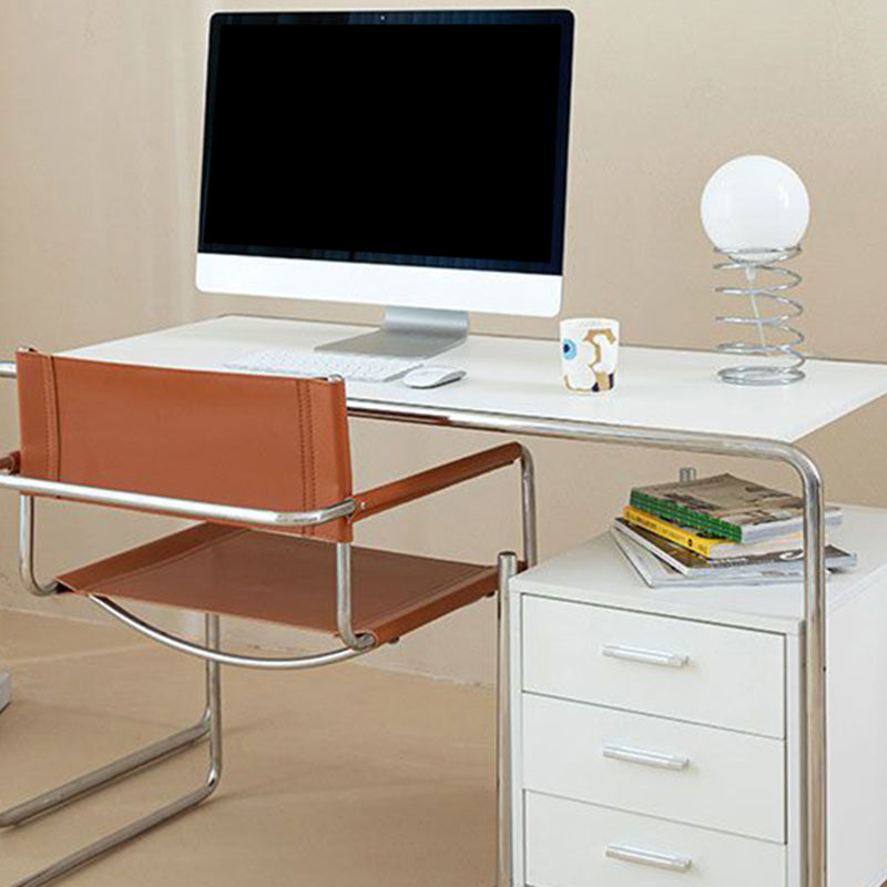 Contemporary Wooden Office Desk Rectangular Writing Desk for Office