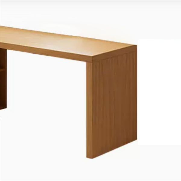 Modern Solid Wood Office Desk L-Shape Writing Desk for Office