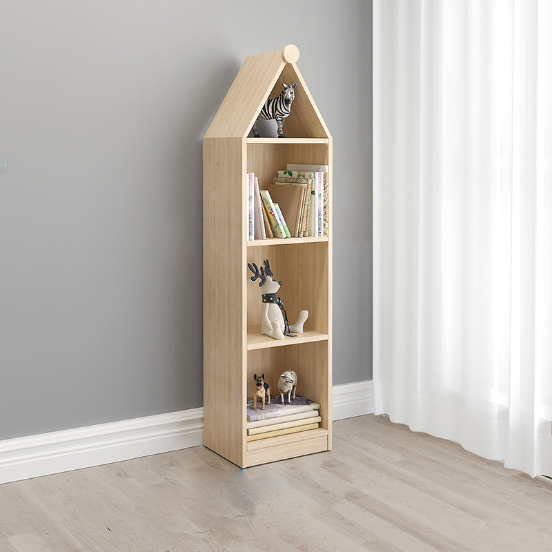 Solid Wood Kids Storage Cubby Nordic Home Freestanding Bookcase