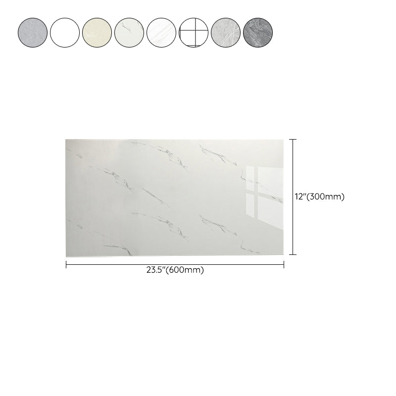 Modern Tile-Peel & Stick PVC Peel and Stick Backsplash Wall Tile