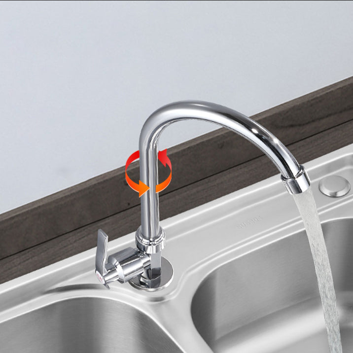 Contemporary Style Kitchen Sink Stainless Steel Kitchen Sink without Faucet