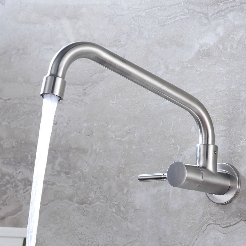 Modern 1-Handle Faucets Stainless Steel with Water Dispenser Standard Kitchen Faucets