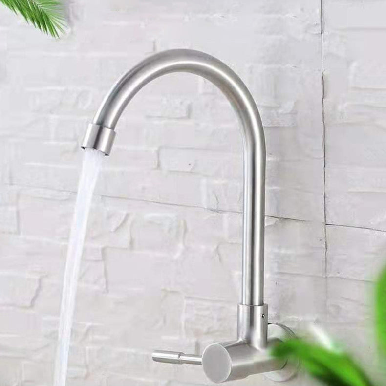 Modern 1-Handle Faucets Stainless Steel with Water Dispenser Standard Kitchen Faucets