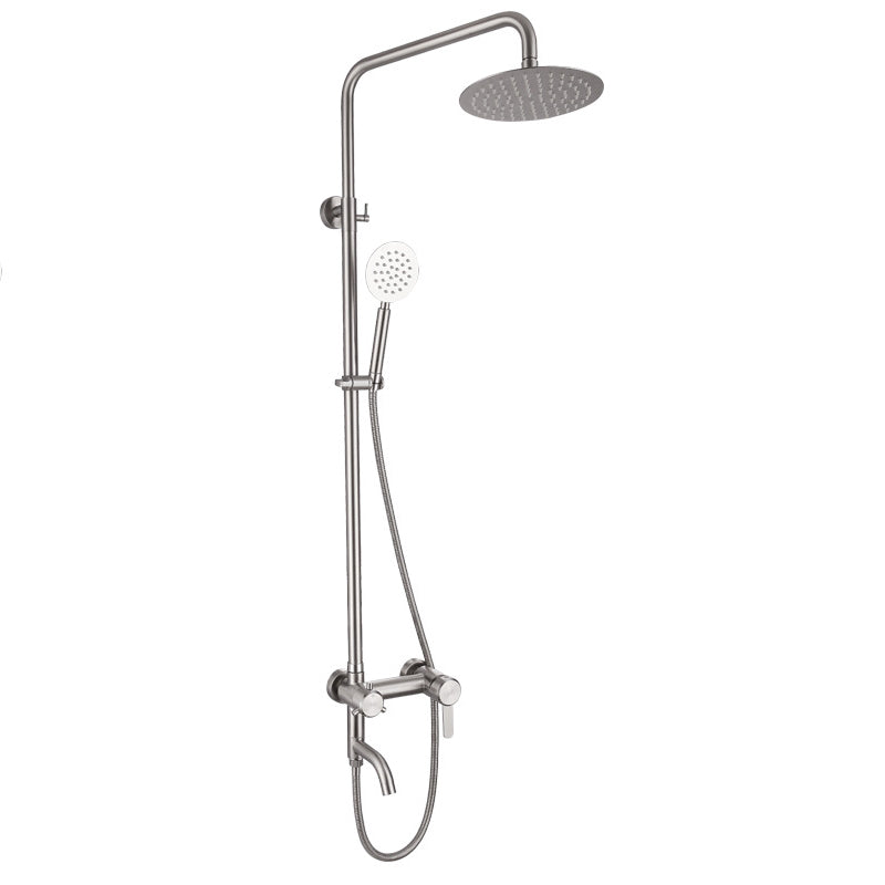 Modern Shower System Stainless Steel Adjustable Shower Head Shower Trim