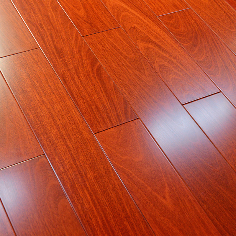 Contemporary Laminate Flooring Solid Wood Laminate Flooring with Red Color